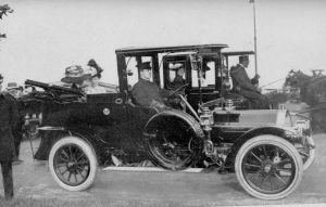 Helen Taft motoring
