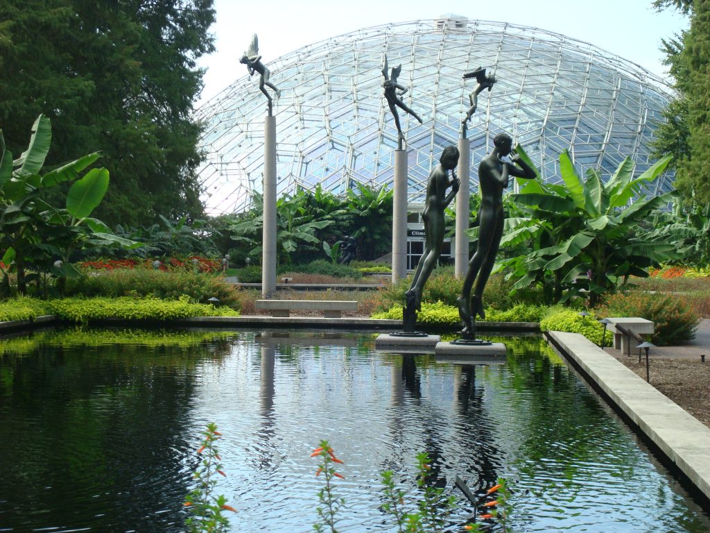 Reflecting Pool at St. Louis Botanical Garden