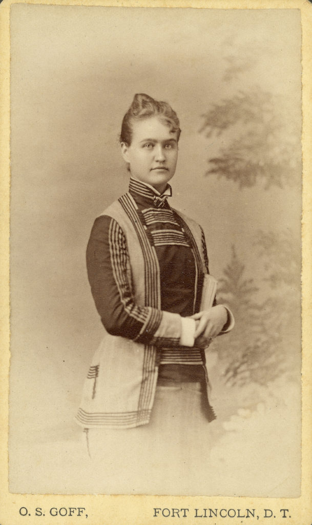 Eliza Scidmore, as young newspaper reported (Source:Wisconsin Historical Society)